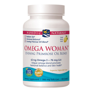 Omega Woman (lemon) - 120 capsules - Beauty Therapy & Massage @ The Essentia&hellip;