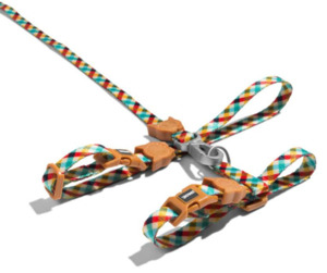 Cat Lead & Harness - Phantom Print