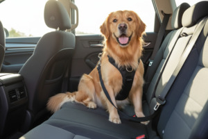 Ruff n Tuff Premium Dog Seat Belt – Strong Durable Materials