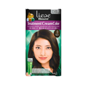 Kao Liese Blauné Treatment Cream Color [5 Medium Brown]