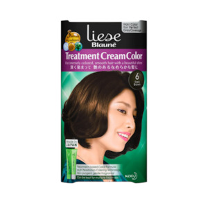 Kao Liese Blauné Treatment Cream Color [6 Dark Brown]