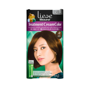 Kao Liese Blauné Treatment Cream Color [4 Light Brown]