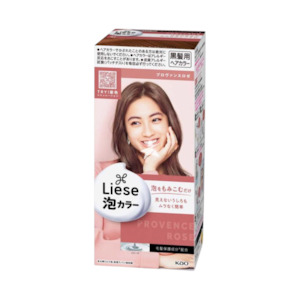 Hair Treatment: Liese Creamy Bubble Hair Color [Provence Rose]