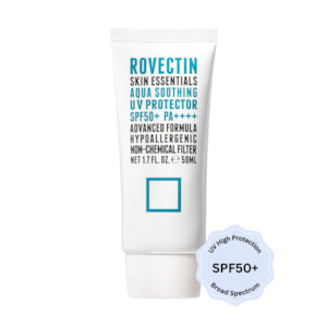 Rovectin: Skin Essentials Aqua Soothing UV Protector SPF50+ Broad Spectrum