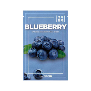 Natural Sheet Mask [Blueberry]