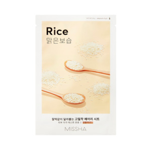 Missha: Airy Fit Sheet Mask [Rice]