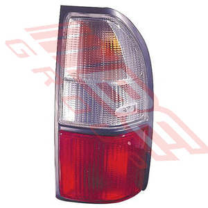 8136098-4 - REAR LAMP - RH - CLEAR/RED - TO SUIT - TOYOTA PRADO J95 F/L 2000-