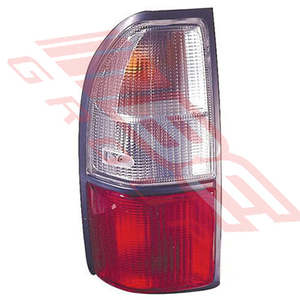 8136098-3 - REAR LAMP - L/H - CLEAR/RED - TO SUIT - TOYOTA PRADO J95 F/L 2000-