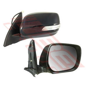 8136216-02 - DOOR MIRROR - R/H - ELECTRIC - BLACK - W/LED - TO SUIT - TOYOTA PRA&hellip;