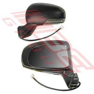 Parts To Suit Toyota Prius 2009: 8117216-02 - DOOR MIRROR - R/H - ELECTRIC - W/LED LAMP - 5 WIRE - TO SUIT - TOYOTA PRIUS 2009-