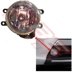 Parts To Suit Toyota Prius 2012 Facelift: 8117294-62 - FOG LAMP - R/H - ROUND - TO SUIT - TOYOTA PRIUS 2012- F/LIFT