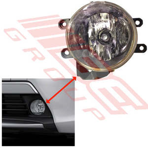 Parts To Suit Toyota Prius 2012 Facelift: 8117294-61 - FOG LAMP - L/H - ROUND - TO SUIT - TOYOTA PRIUS 2012- F/LIFT