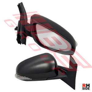 8117416-02 - DOOR MIRROR - R/H - TO SUIT - TOYOTA PRIUS C/AQUA - NHP10 - 5DR H/B - 2011-