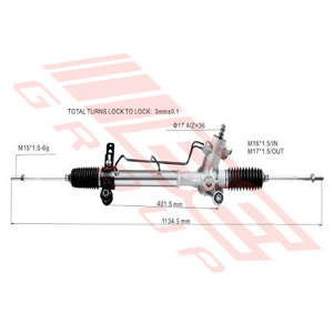 8198233-01 - STEERING RACK - RHD - TO SUIT - TOYOTA RAV4 ACA20 2003- F/LIFT