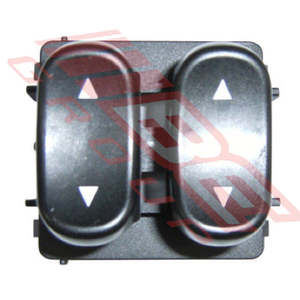 Parts To Suit Ford Falcon 1998: 2569162-2 - FRONT DOOR POWER WINDOW SWITCH - 2 SWITCH TYPE - TO SUIT - FORD FALCON AU 1998-02