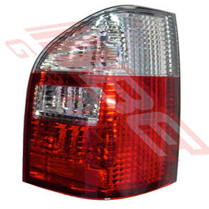 Parts To Suit Ford Falcon 1998: 2569198-52G - REAR LAMP - R/H - CLEAR/RED - TO SUIT - FORD FALCON AU2/BA WAGON 1998-02