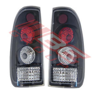Parts To Suit Ford Falcon 2003: 2569298-85PG - REAR LAMP - SET CLEAR STYLE - BLACK TO SUIT - FORD FALCON BA UTE 2004 -