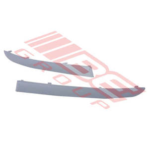0067090-01CF - FRONT BUMPER - MOULDING - PRIMED GREY - L/H - CERTIFIED - TO SUIT&hellip;