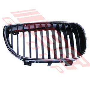 Parts To Suit Bmw 1 Series 2004: 0067099-1 - GRILLE - W/CHROME FRAME - BLACK - L/H - TO SUIT - BMW 1'S E87 2004-
