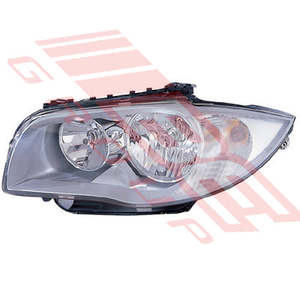 0067094-1G - HEADLAMP - L/H - ELECTRIC - CHROME - TO SUIT - BMW 1'S E87 2004-