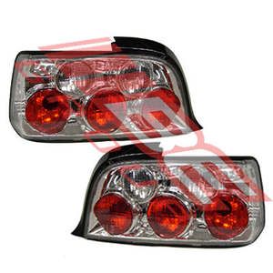 Parts To Suit Bmw 3 Series 1991 1998: 0060098-91PG - REAR LAMP - SET - L&R - CHROMED TO SUIT - BMW 3'S E36 2DR 1992-98