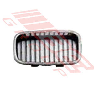 Parts To Suit Bmw 3 Series 1991 1998: 0060099-11 - GRILLE - CENTRE - L/H - CHROME/BLACK - TO SUIT - BMW 3'S E36 2DR/4DR 1991-95