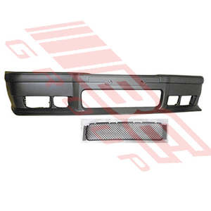 0060090-2 - FRONT BUMPER - ASSY - M3 STYLE - TO SUIT - BMW 3'S E36 1991-