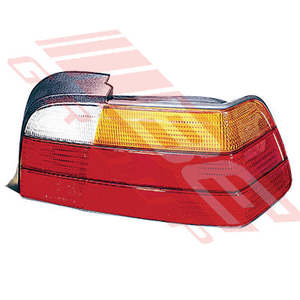 0060098-6G - REAR LAMP - R/H - AMBER/CLEAR/RED - TO SUIT - BMW 3'S E36 1991-95 2DR