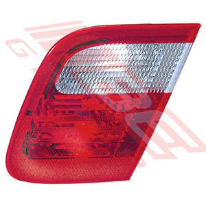 0061098-52G - REAR LAMP - R/H - INNER - CLEAR/RED - TO SUIT - BMW 3'S E46 4D 1998-