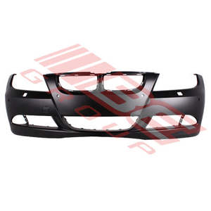 Parts To Suit Bmw 3 Series 2005 2008: 0062090-02CF - FRONT BUMPER - PRIMED BLACK - W/SENSOR & WASHER HOLES - CERTIFIED - TO SUIT - BMW 3'S E90 2005-