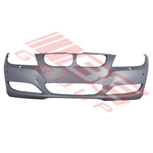 Parts To Suit Bmw 3 Series 2008 Facelift: 0062090-13CF - FRONT BUMPER - PRIMED GREY - W/SENSOR & WASHER HOLES - CERTIFIED - TO SUIT - BMW 3'S E90 2008- FACELIFT