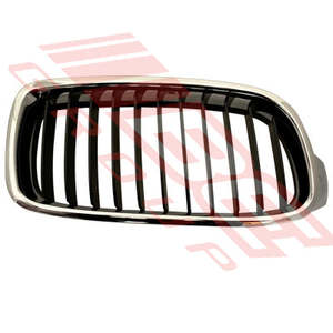 0062399-02 - GRILLE - R/H - MAT DARK GREY W/CHROME MOULDING - TO SUIT - BMW 3&ap&hellip;