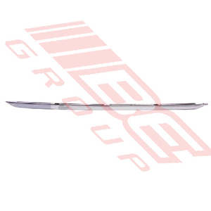 0065092-01 - FRONT MLDG - CHROME - FOR PLATE HOLDER - TO SUIT - BMW 5'S E39 1996-