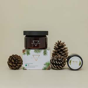 Medium Candle - "EVE" Christmas