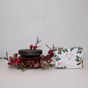 Frontpage: Medium Candle - "NOEL" Christmas
