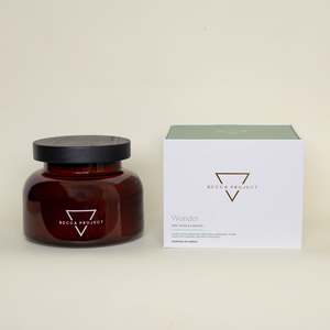 Natural Coconut Soy Candle Large: TESTER LARGE CANDLE - WONDER