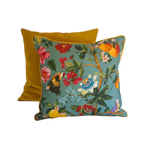 Cushions: Golden Cornucopia Cushion Duo