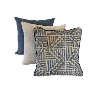 Cushions: Snow & Ice Trio