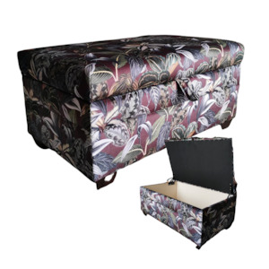 Ottomans Footstools: Storage Ottoman