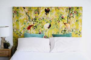 Across The Border Headboard - Orleans Velvet