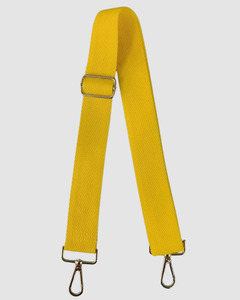 All: Vinyl Handbag Strap - Yellow