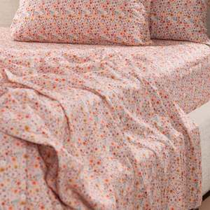 Marlo Mia Floral Flat Sheet