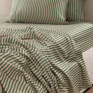 Marlo Mia Stripe Flat Sheet