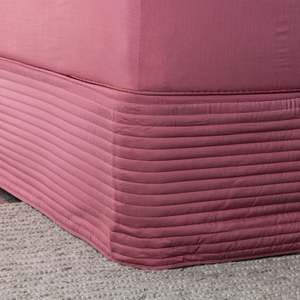 Home Co. Bamboo Blend Quilted  Valance