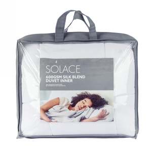 Bedroom: Solace Silk Blend 600gsm Duvet Inner