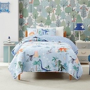 bb&b Kids Dino Hunt Coverlet Set