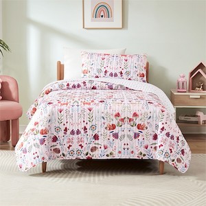 bb&b Kids Fairy Tea Time Kids Coverlet Set