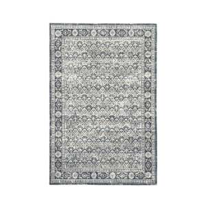 All Deals: Design Republique Dexy Border Rug Charcoal 120 x 180cm