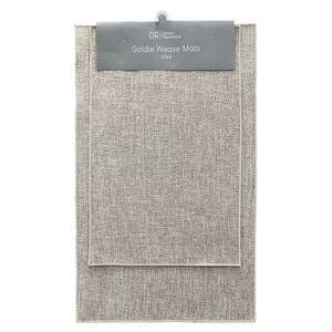 Design Republique: Design Republique Goldie Weave 2 Pack Mats