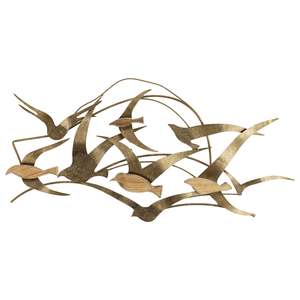 Design Republique: Design Republique Millie Metal Birds Wall Art